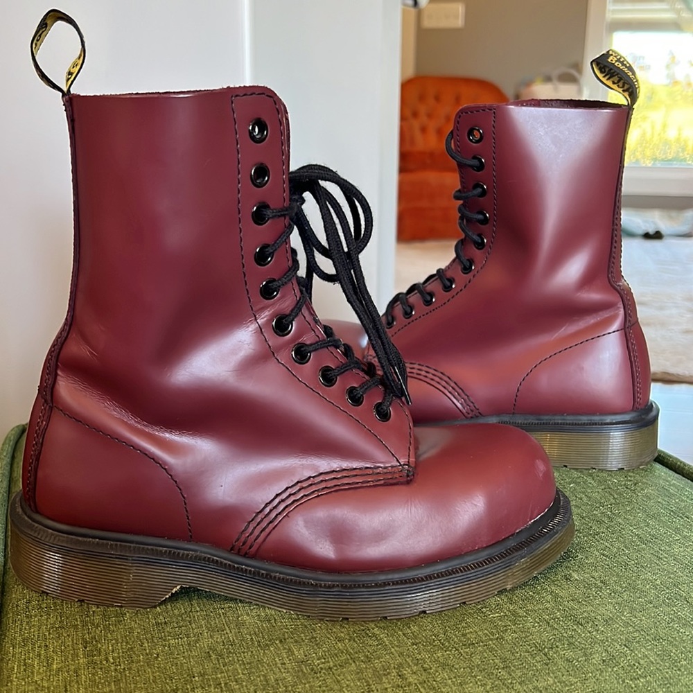 Dr. Marten’s Burgundy Boots
